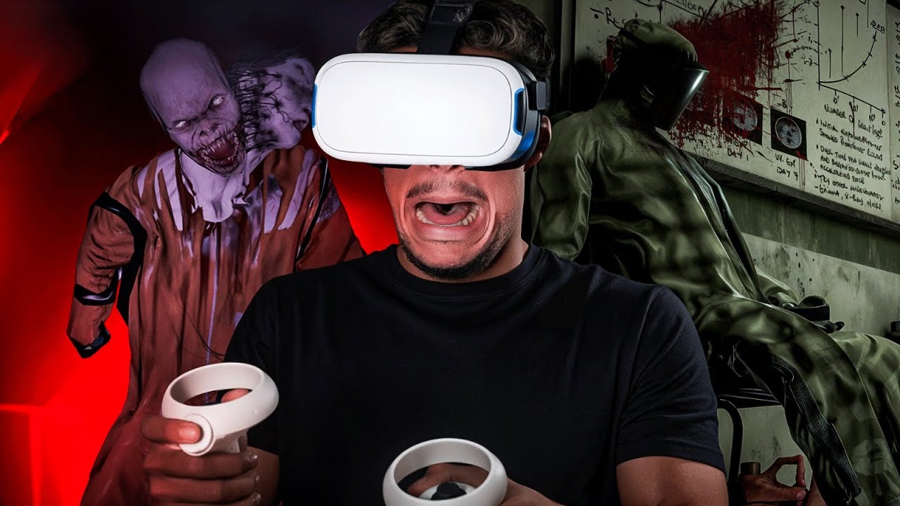 CE JEU D'HORREUR VR M'A FAIT VOMIR DE PEUR...