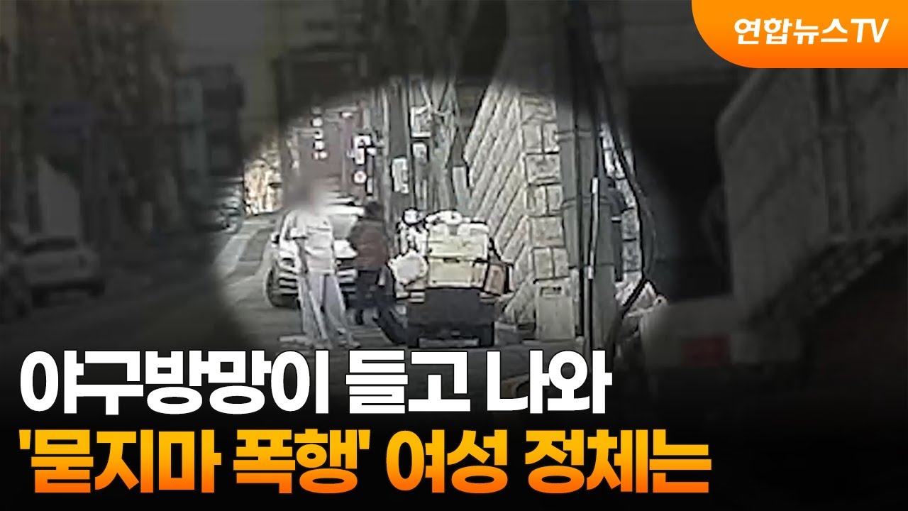 [무조건간다] 야구방망이 들고 나와…'묻지마 폭행' 여성 정체는 / 연합뉴스TV (YonhapnewsTV)