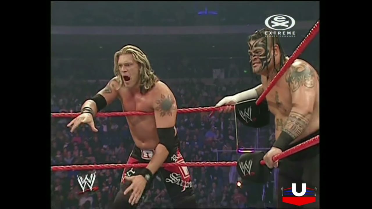 WWE Raw 10.12.2007: Evolution vs. Randy Orton, Edge i Umaga - PL