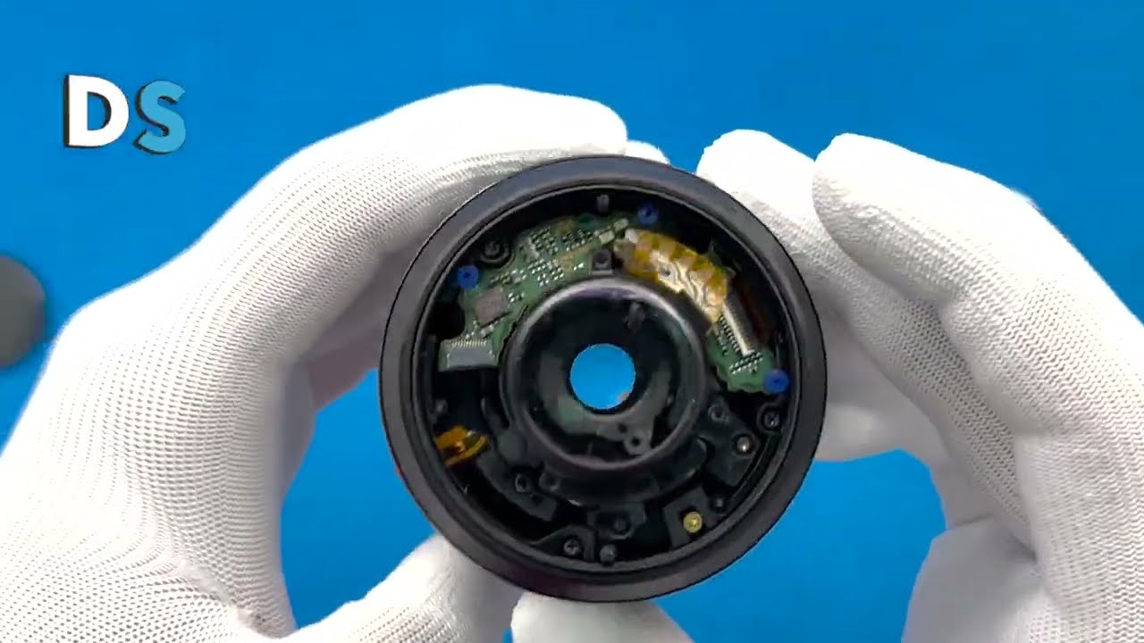 How to repair Panasonic lens 12-60 f/3.5-5.6 - broken bayonet and damaged flex
