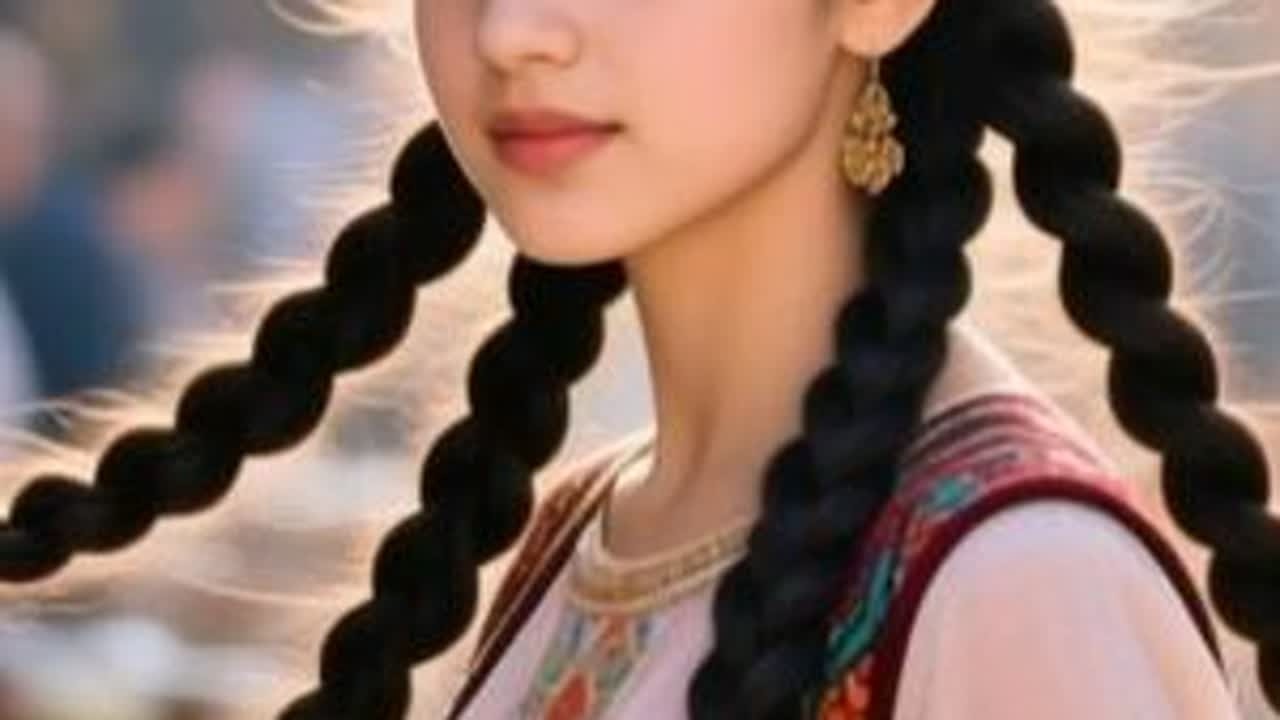白蔓花与少女《Taxkantlik》 的温柔 #戈壁明珠石河子 #石河子幸福年 #网络中国节兵团幸福年 #音乐分享 #新疆舞