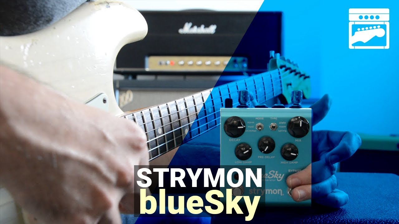 Strymon blueSky Reverberator Reverb Guitar Effect Pedal