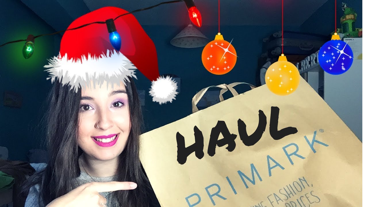 HAUL PRIMARK DICIEMBRE 2017 🎄🎁 Low Cost