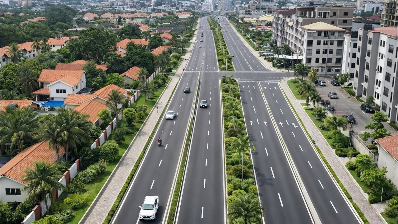 The Accra Modernization Is REAL🇬🇭, Take a Look at the City ahead of 6th March Celebration