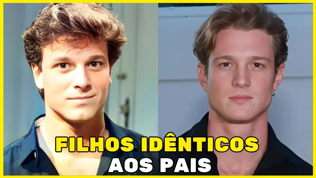 25 FILHOS IDÊNTICOS AOS PAIS FAMOSOS