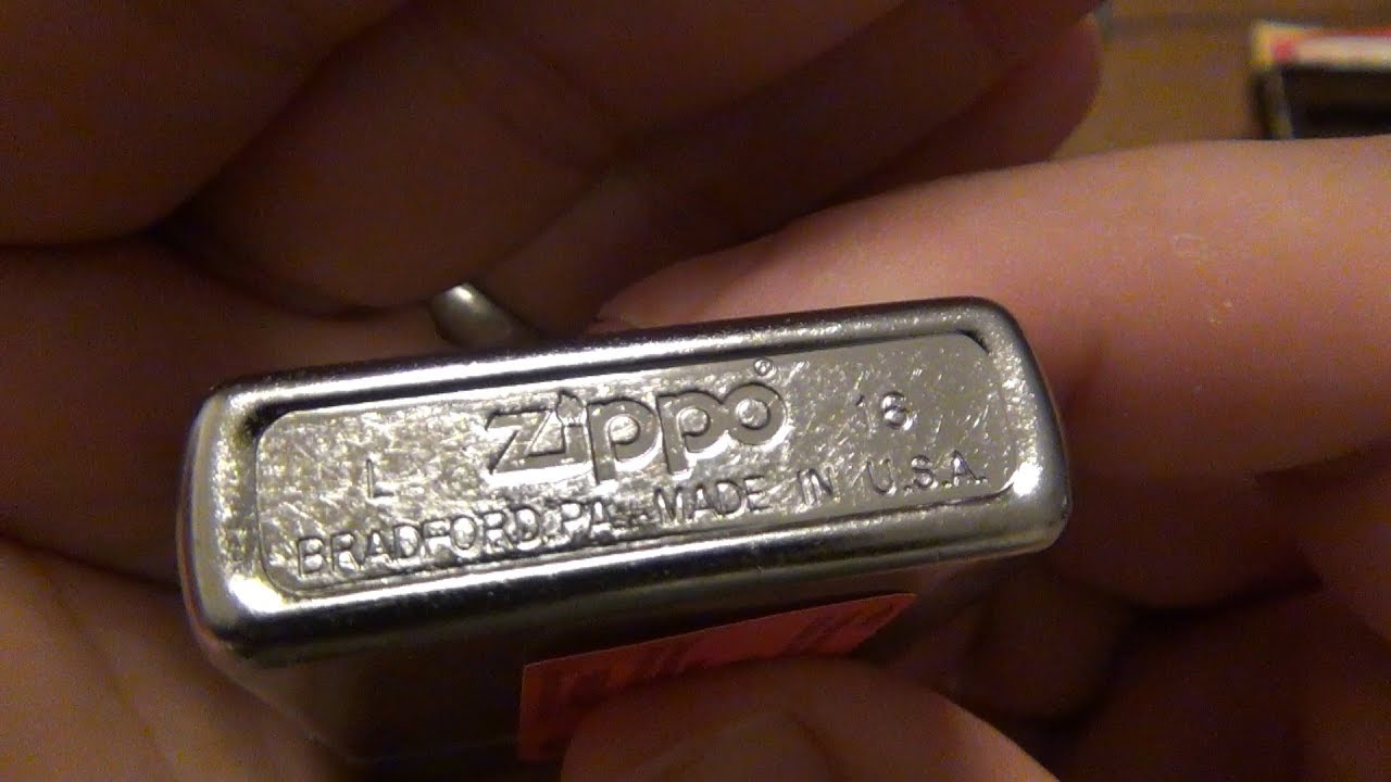 Всё о зажигалках Zippo (как определить возраст вашей Zippo для коллекционирования и оценки стоимо...