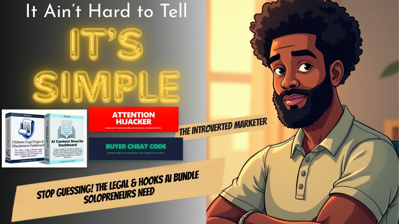 STOP Guessing! The LEGAL & HOOKS AI Bundle Solopreneurs NEED