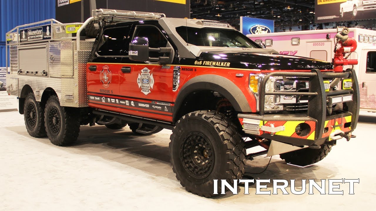 2019 Ford F-550 Super Duty Crew Cab 6x6 V8 Turbo Diesel Firewalker