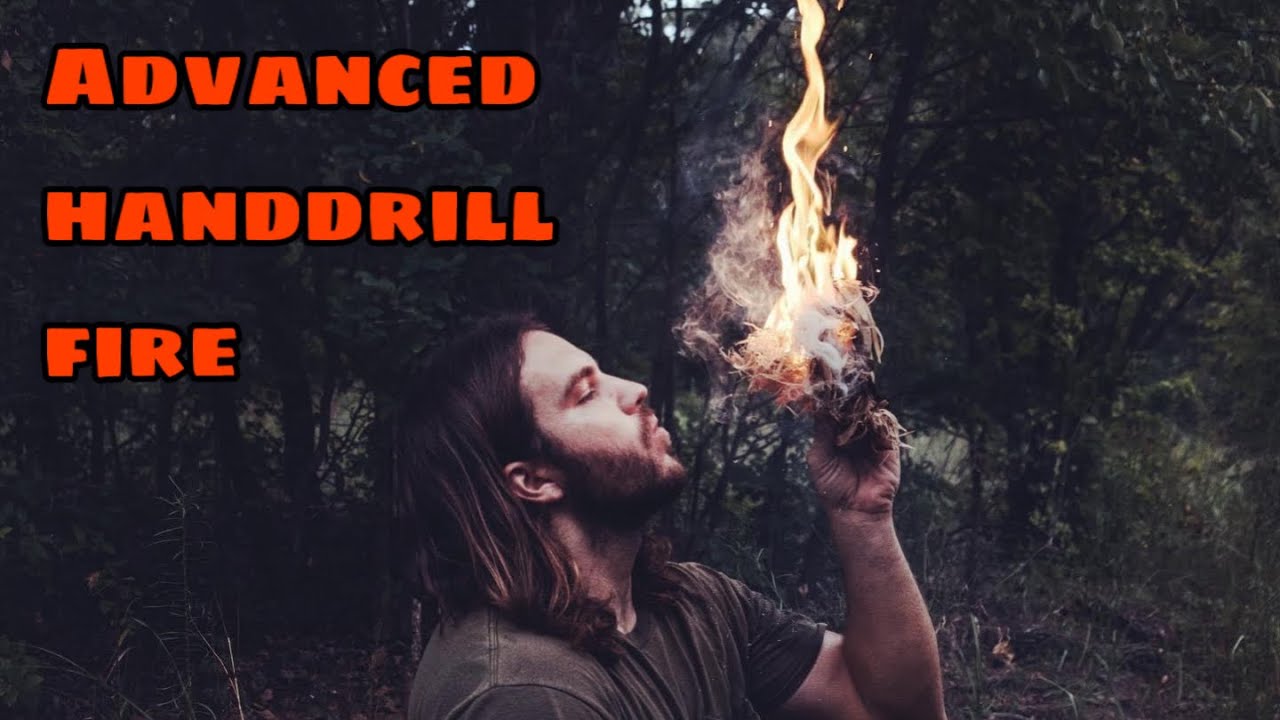 Handdrill fire when there’s not good material!