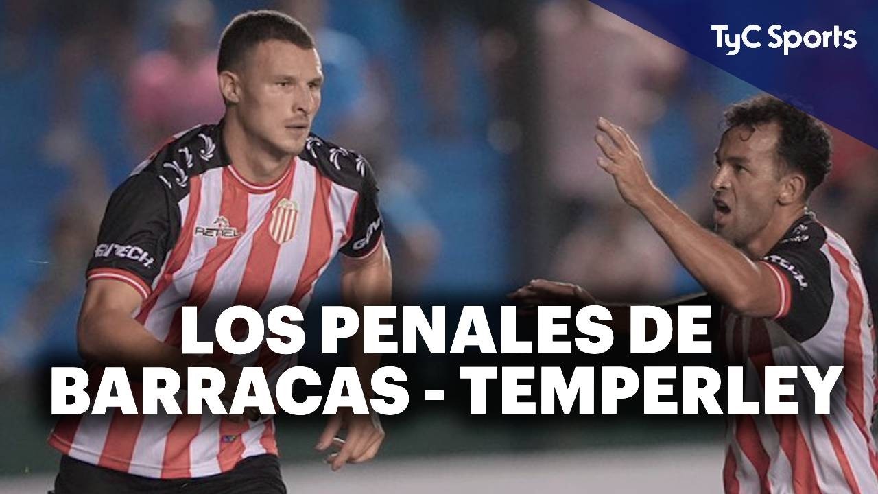 LOS PENALES DE BARRACAS CTRAL. 2 (4) - (3) 2 TEMPERLEY POR LOS 32AVOS DE FINAL DE LA COPA ARGENTINA