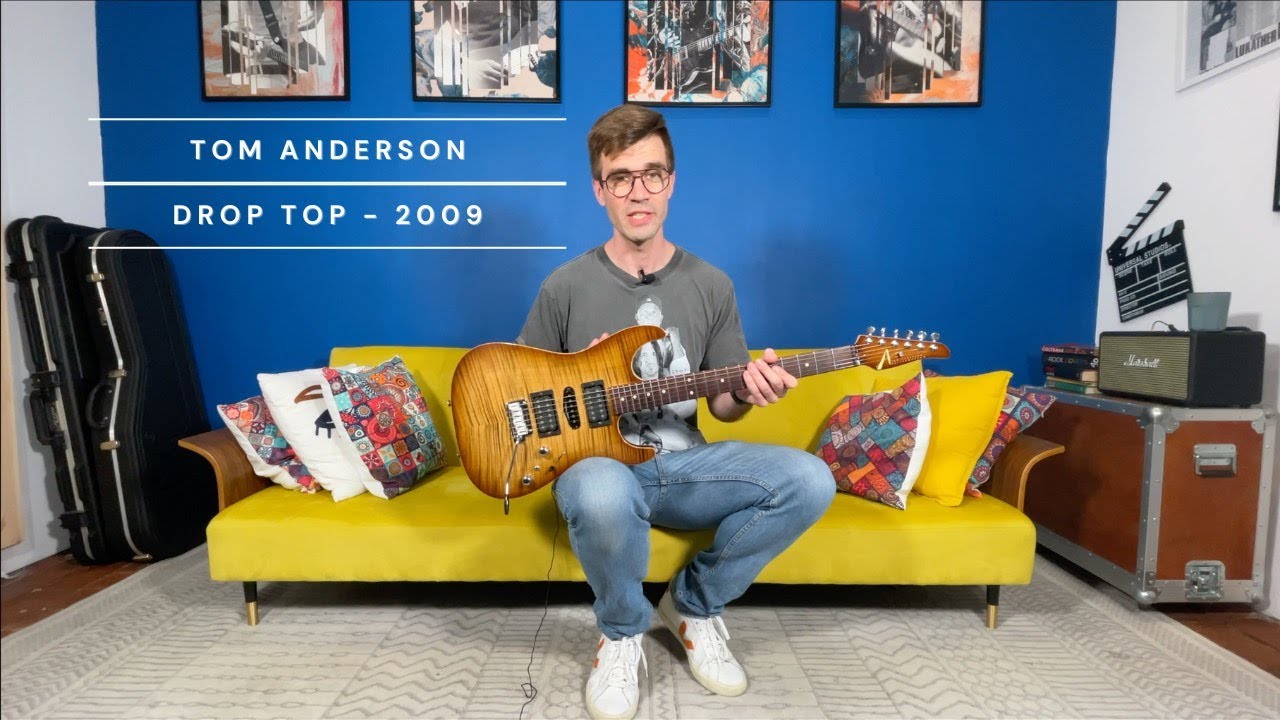 Tom Anderson Drop Top Light Tiger Eye Burst 2009
