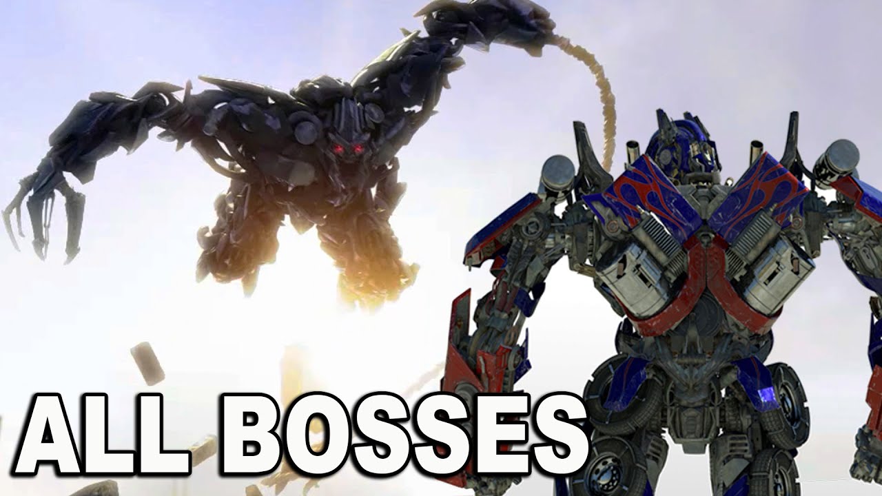 Transformers: The Game (2007) - ALL BOSSES