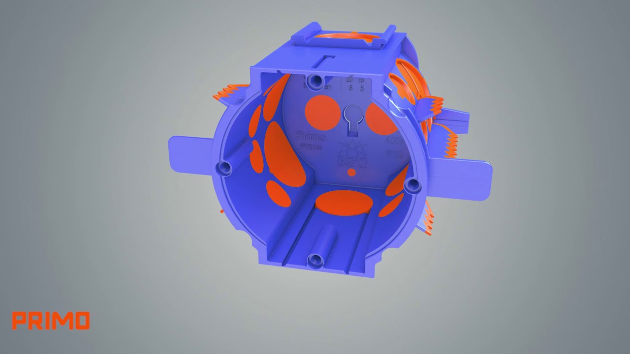 P726 Thermodose THD-70 - Montage im Unterputz