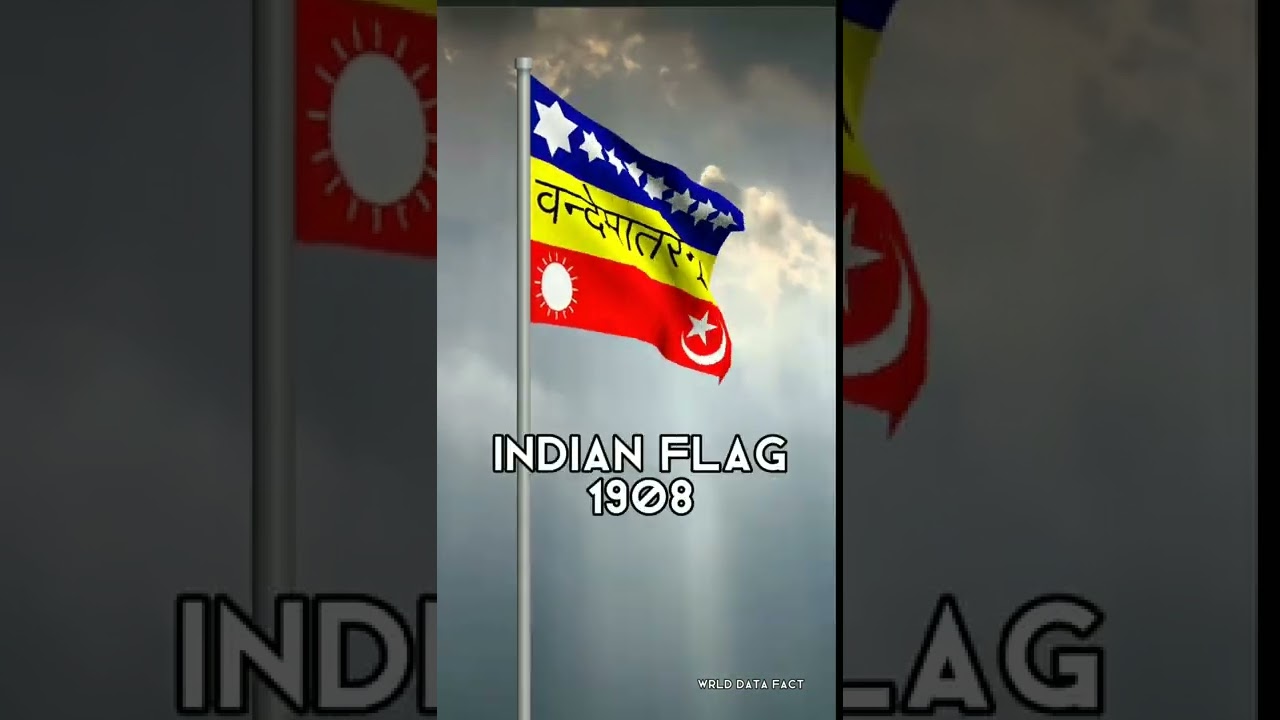 Timeline of Indian Flags in History 🇮🇳