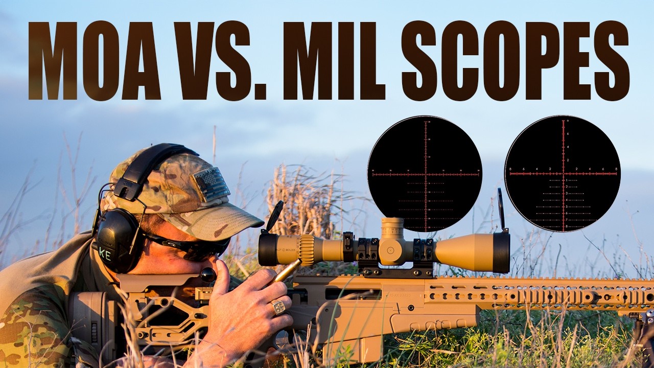 Прицелы MOA против MIL: в чем разница? | Tactical Rifleman