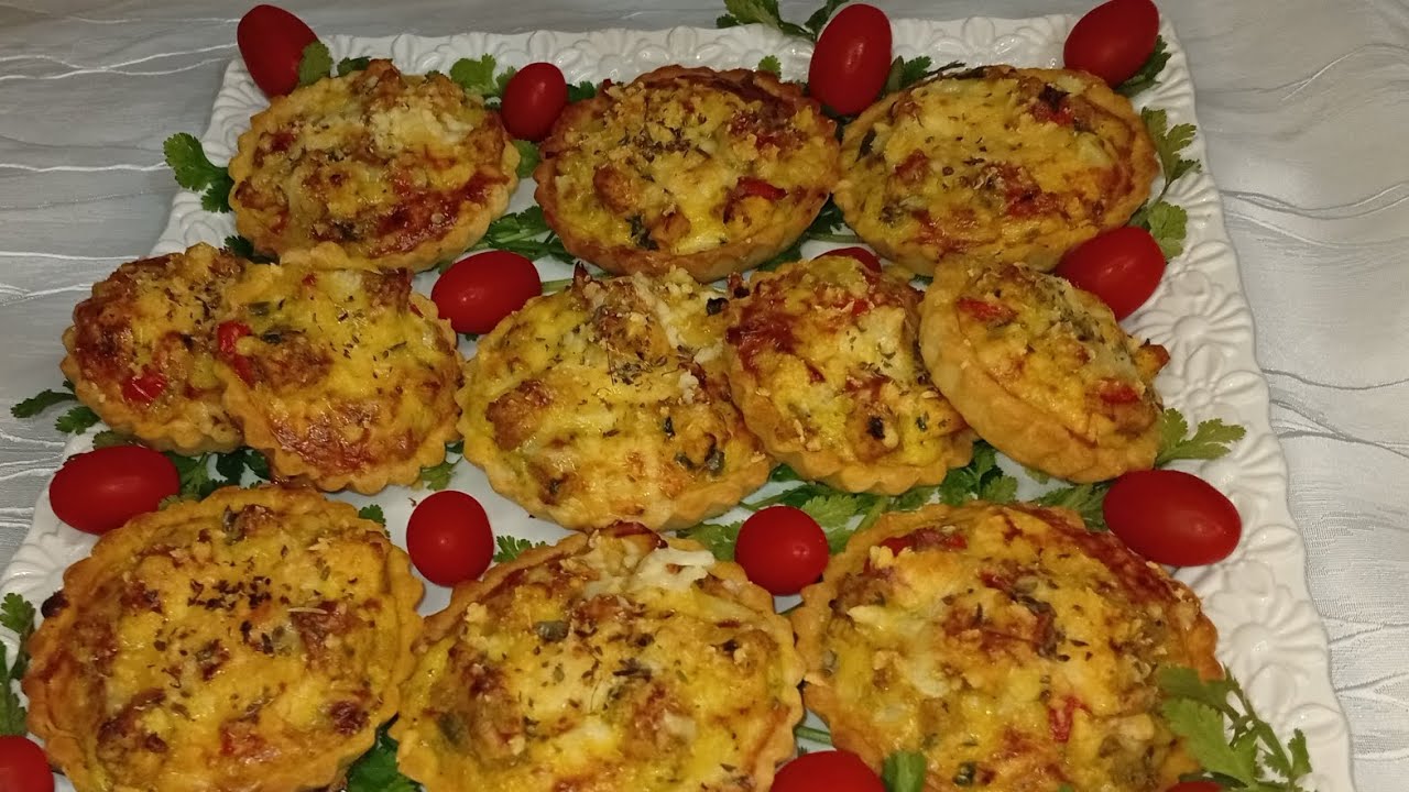 كيش بالدجاج بعجينة مقرمشة وحشوة كريمية.. السر كله في هذا الفيديو! 💪