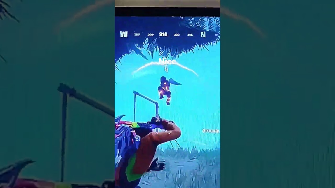 The guy just got Duck Hunted
