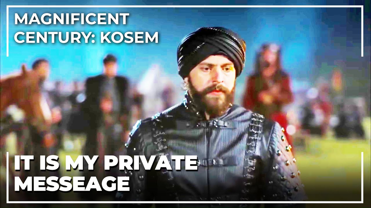 A Letter From Sultan Murad To Kosem | Magnificent Century: Kosem