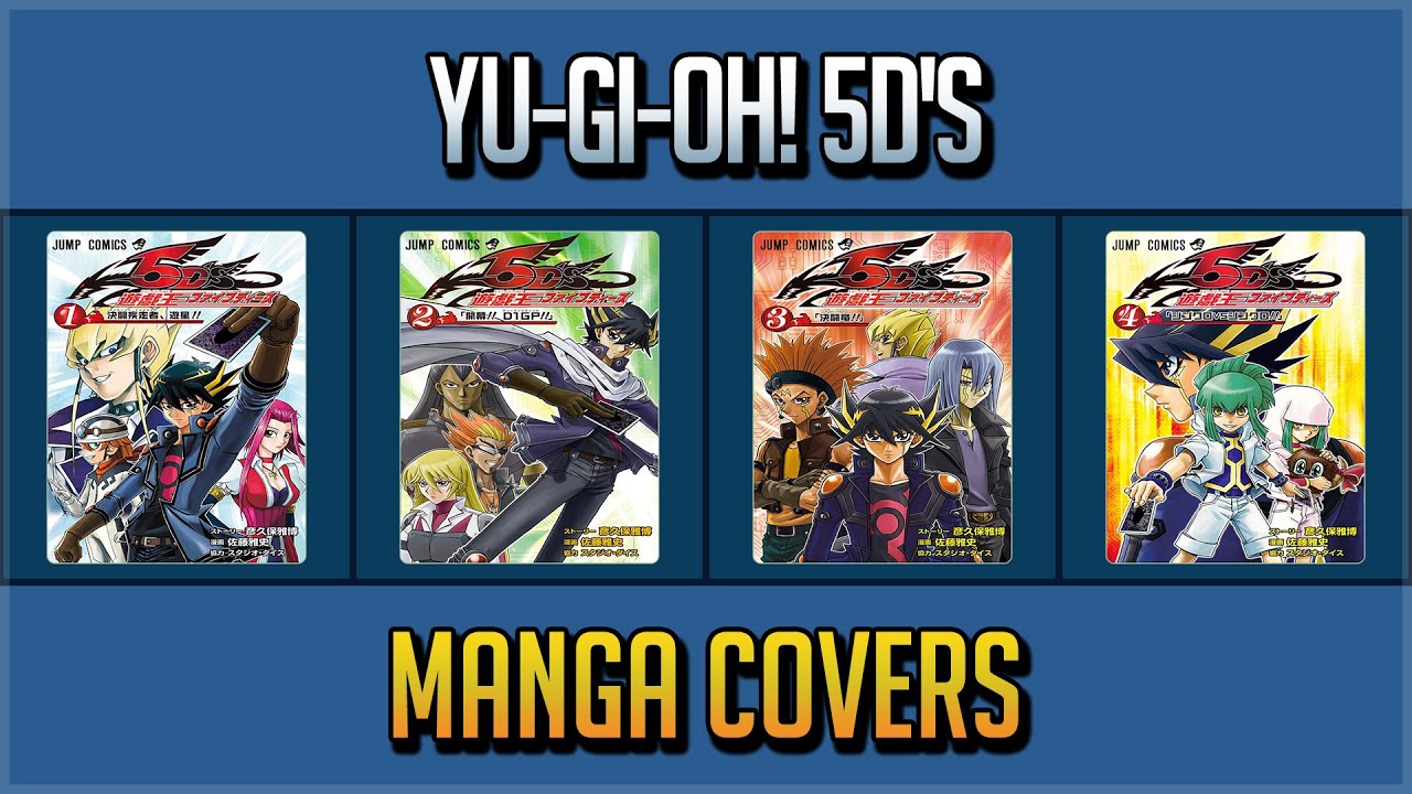 YU-GI-OH! 5D'S MANGA COVERS VOL.1~9 END