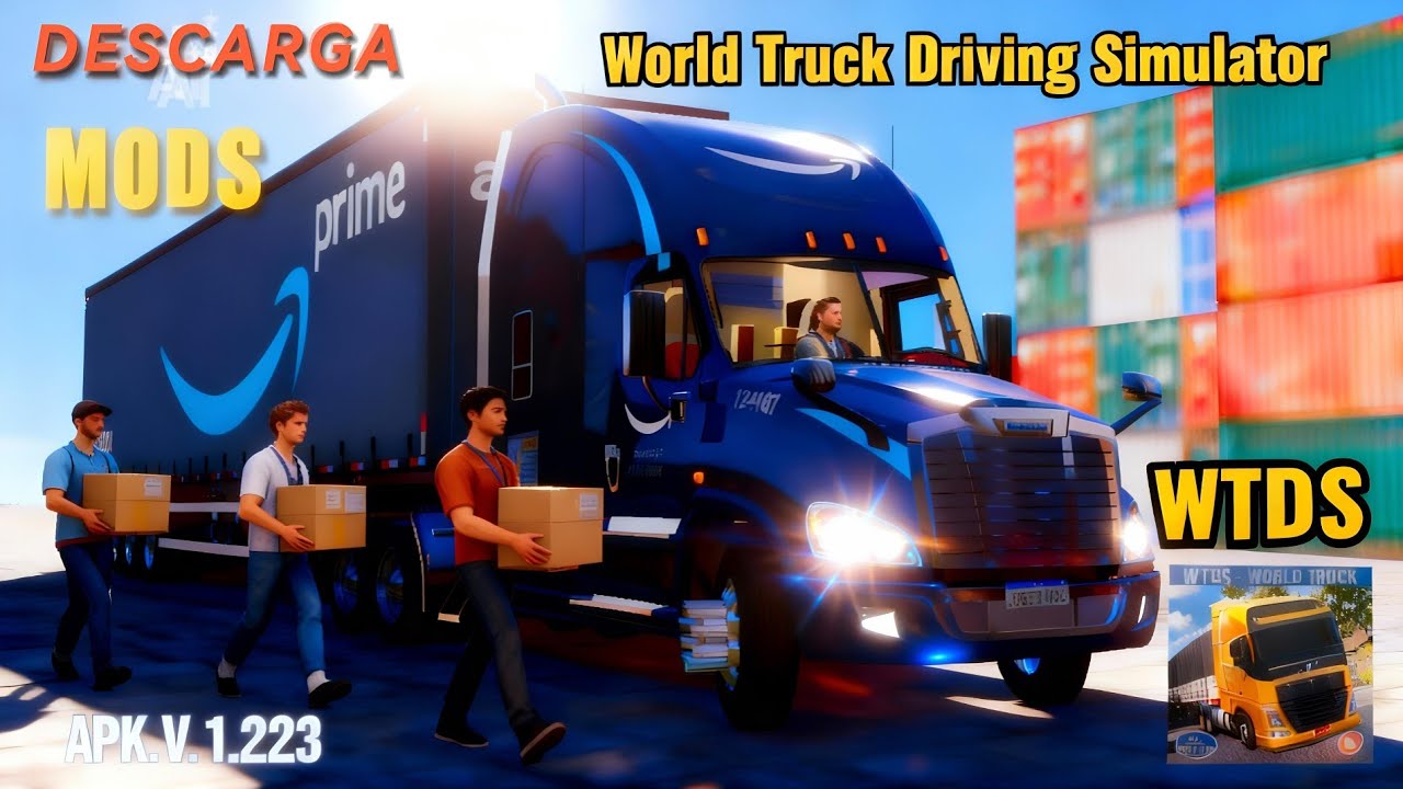 Mods Freightliner Cascadia | Para World Truck Driving Simulator 