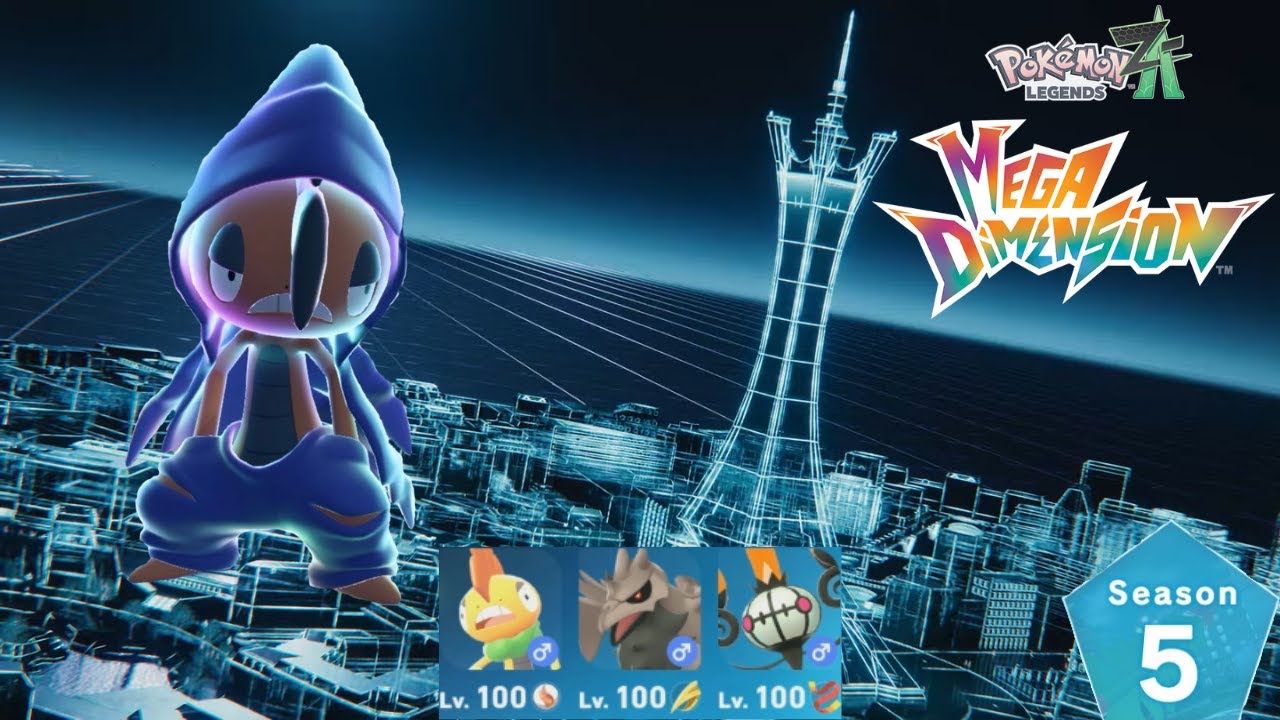 MEGA SCRAFTY IS GOOD IN SEASON 5?!  in Pokémon Legends: Z-A Ranked Battles