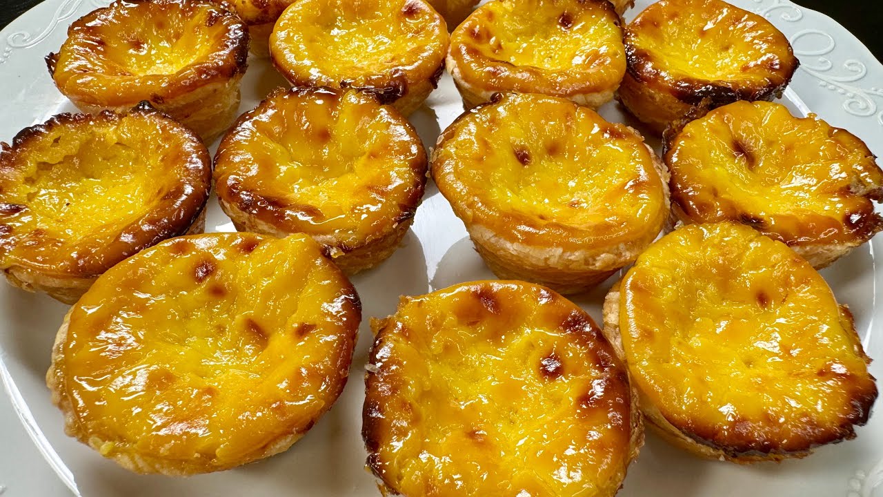 Portuguese Custard Tarts Recipe | Pastéis de Nata