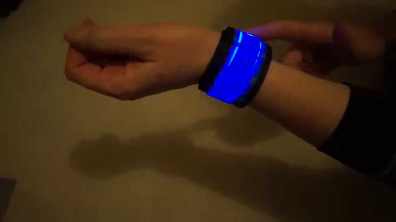 Świecące opaski Light For Fun niebieska