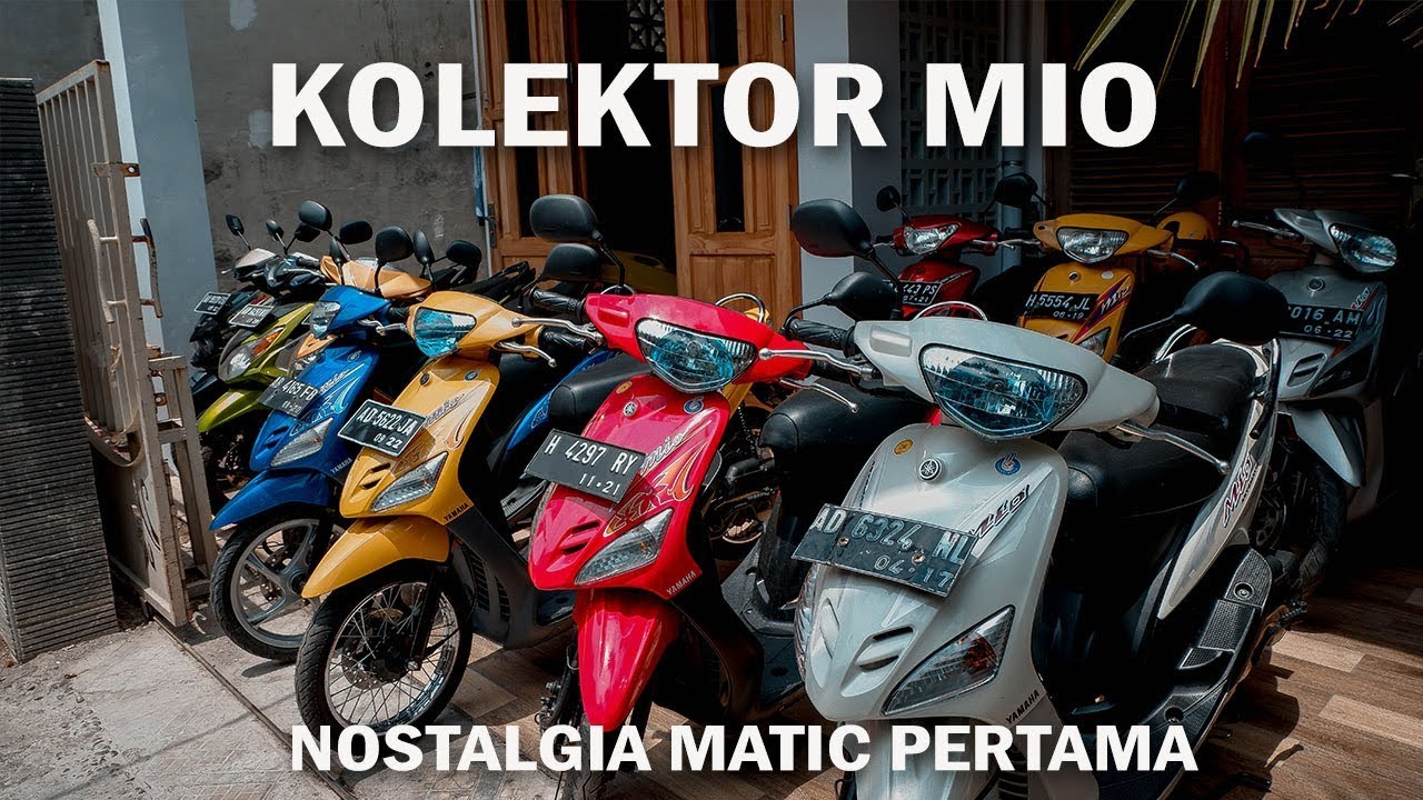 KOLEKTOR 2tak Juga Ngoleksi YAMAHA MIO LENGKAP!