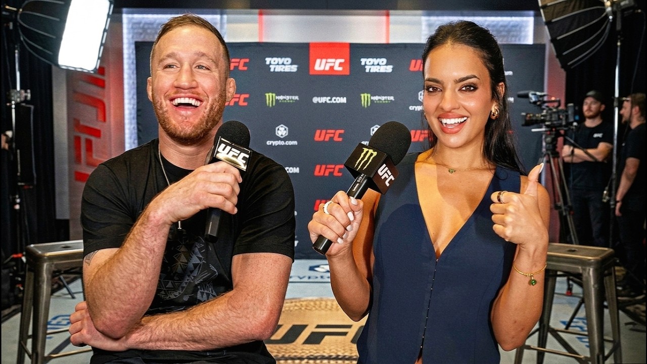 Самое смешное интервью Джастина Гейтджи + его мысли об Илии Топурии | UFC Freedom 250