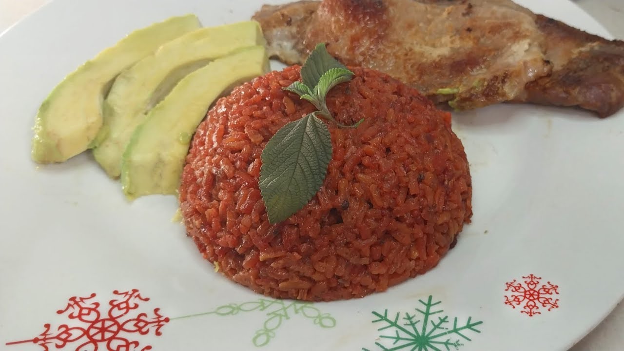 Arroz de remolacha
