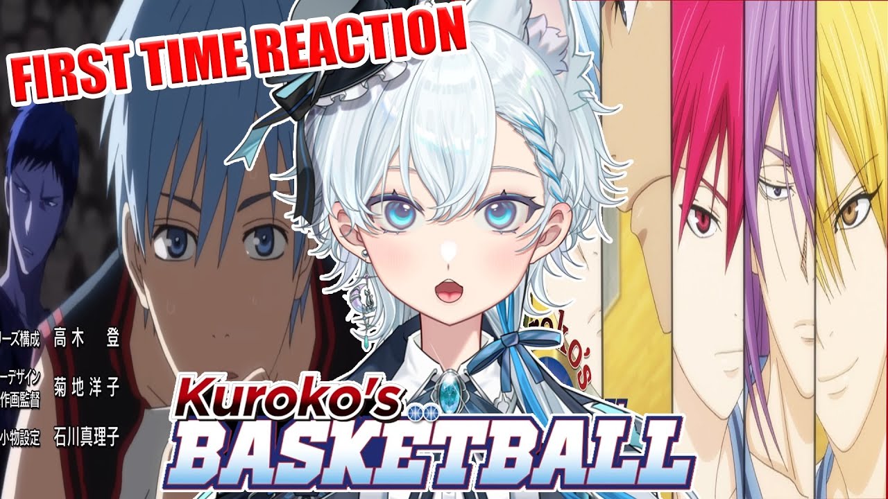 Vtuber впервые отреагировал на все баскетбольные дебюты и концовки Куроко