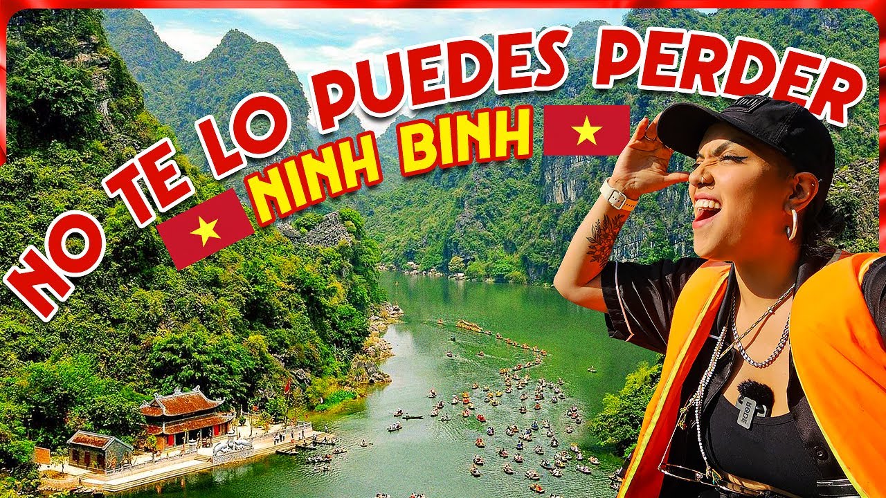¡El paisaje más hermoso está aquí! 😍 Ninh Binh, la joya de Vietnam