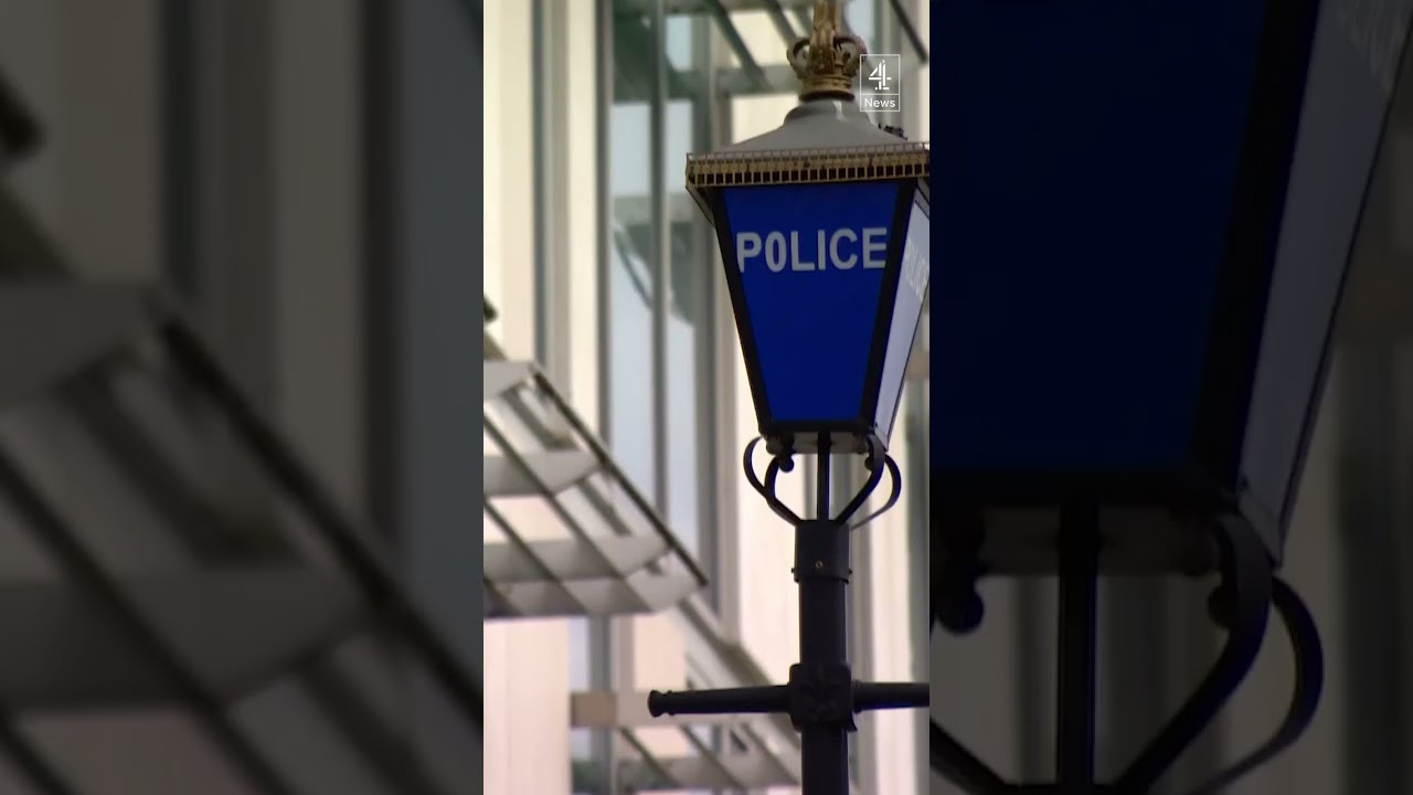 Police officer suspended after video shows a man being stamped on at Manchester Airport