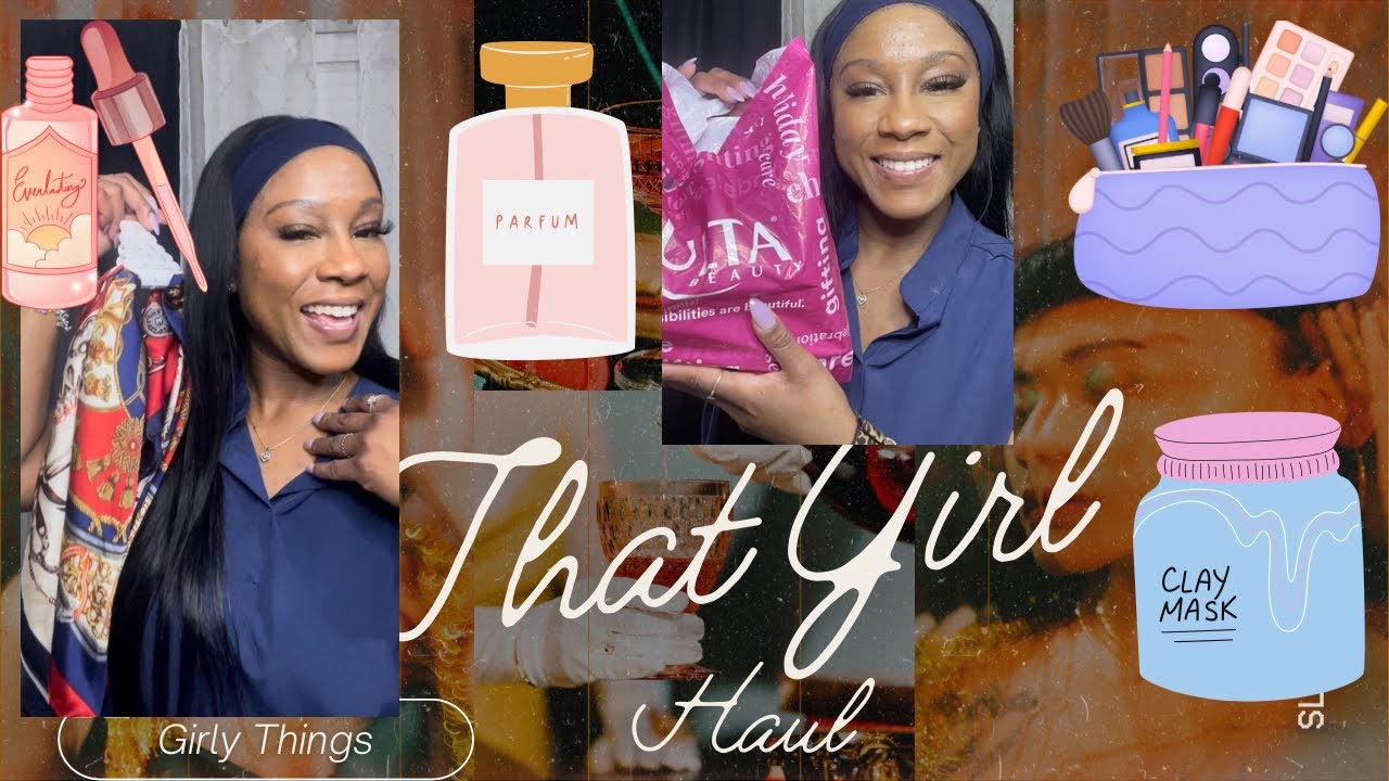 🛍️Part 2.That Girl Collective Haul ~Girly Stuff❤️ Marshalls/ULTA/Burlington/🎀/ #trending #subscribe 