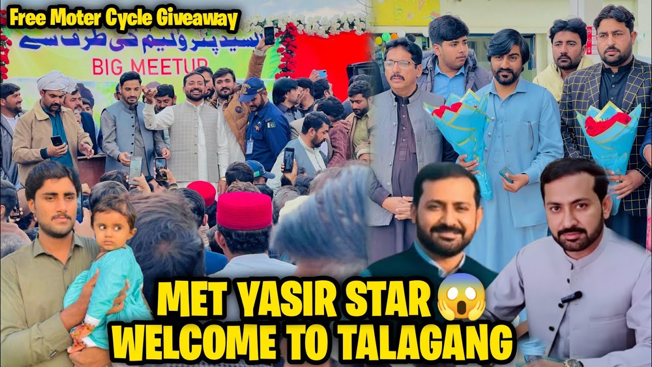 MET YASIR STAR ✨ IN TALAGANG 😍 Epic Fan Reactions + Free Motorcycle Giveaway! @Yasirali.19-y5g 
