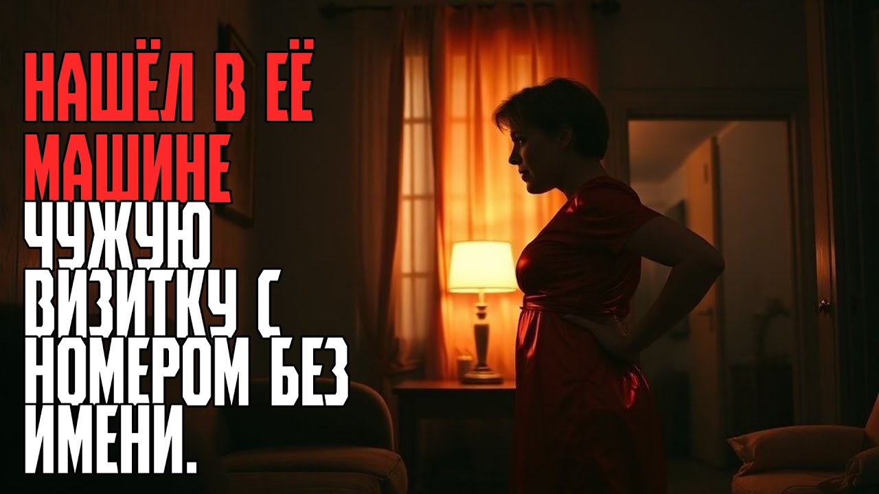 НАШЁЛ В ЕЁ МАШИНЕ ЧУЖУЮ ВИЗИТКУ С НОМЕРОМ БЕЗ ИМЕНИ