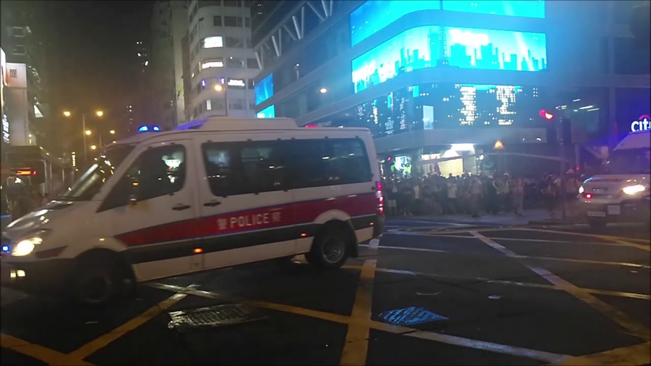 12 hours inside the Hong Kong protest (from 3 pm to 3 am) - Part 2 filmed with phone