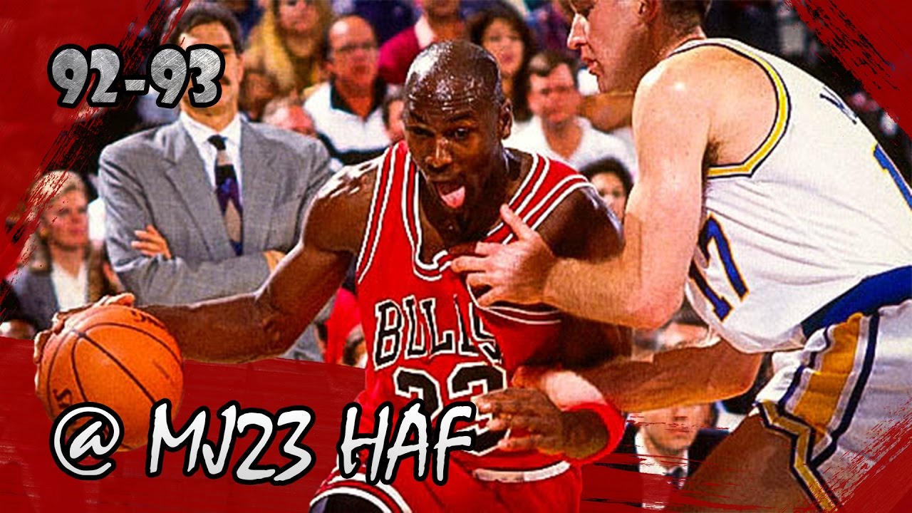 Michael Jordan Highlights vs Warriors (1992.11.24) - 49pts, He's in the Zone!