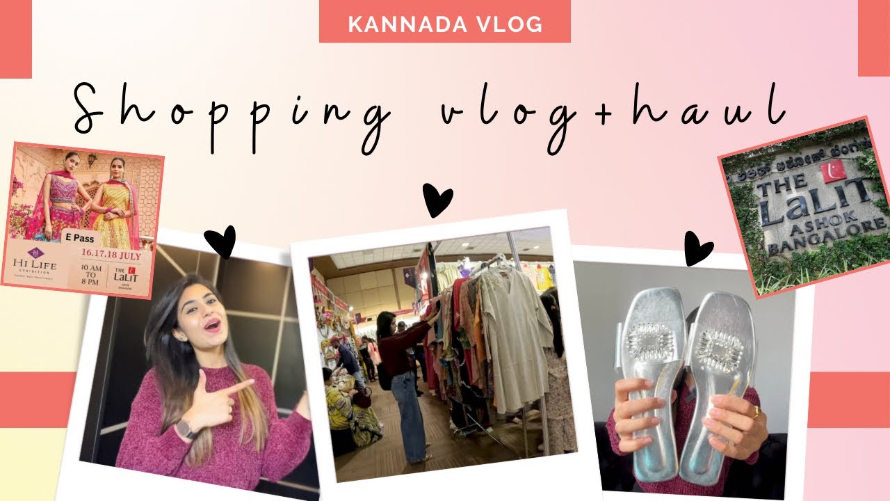 Shopping Vlog + haul | Hi-life-exhibition | Arpitha Abhishek