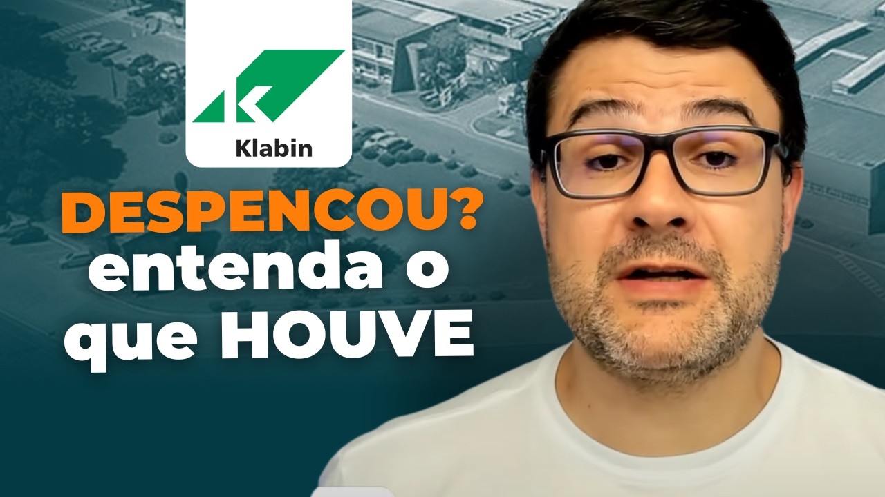 AS A&Ccedil;&Otilde;ES da KLABIN DESPENCARAM! | O QUE EST&Aacute; ACONTECENDO com KLBN11, KLBN4 e KLBN3?