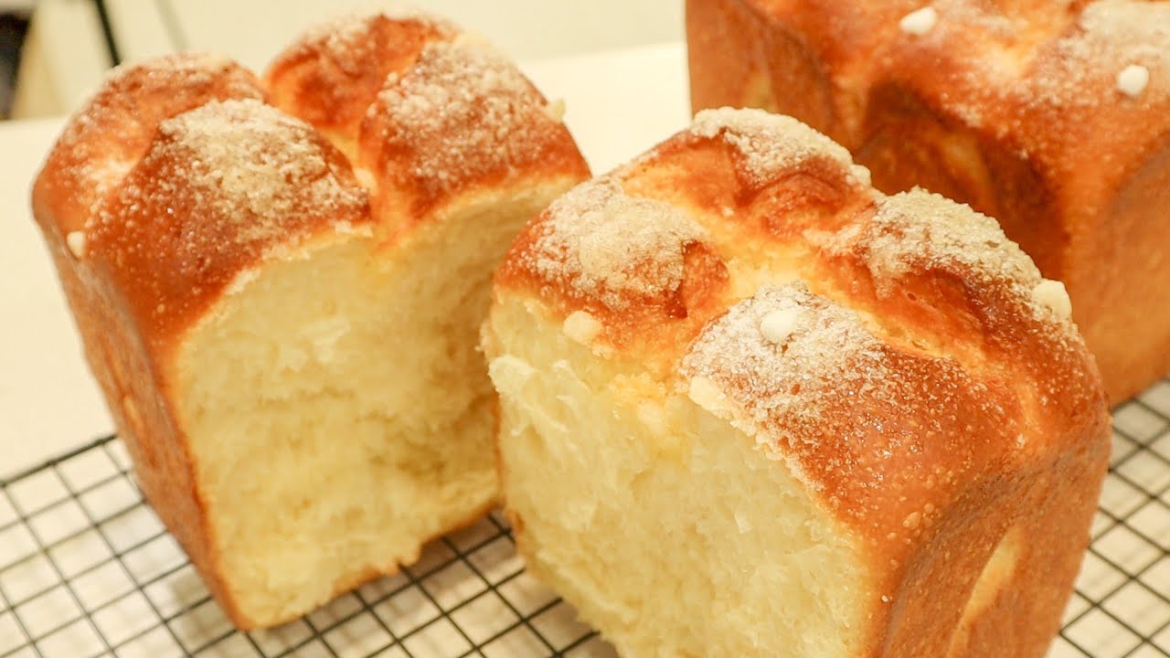 달콤,고소한 옥수수 호텔식빵 만들기 - Corn Buttertop Bread, Corn Hotel Bread Recipe l 호야TV - ASMR