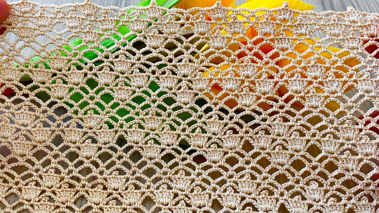 New and Very Stylish Crochet Spring Blouse and Tunic Pattern Tutorial - How to Make