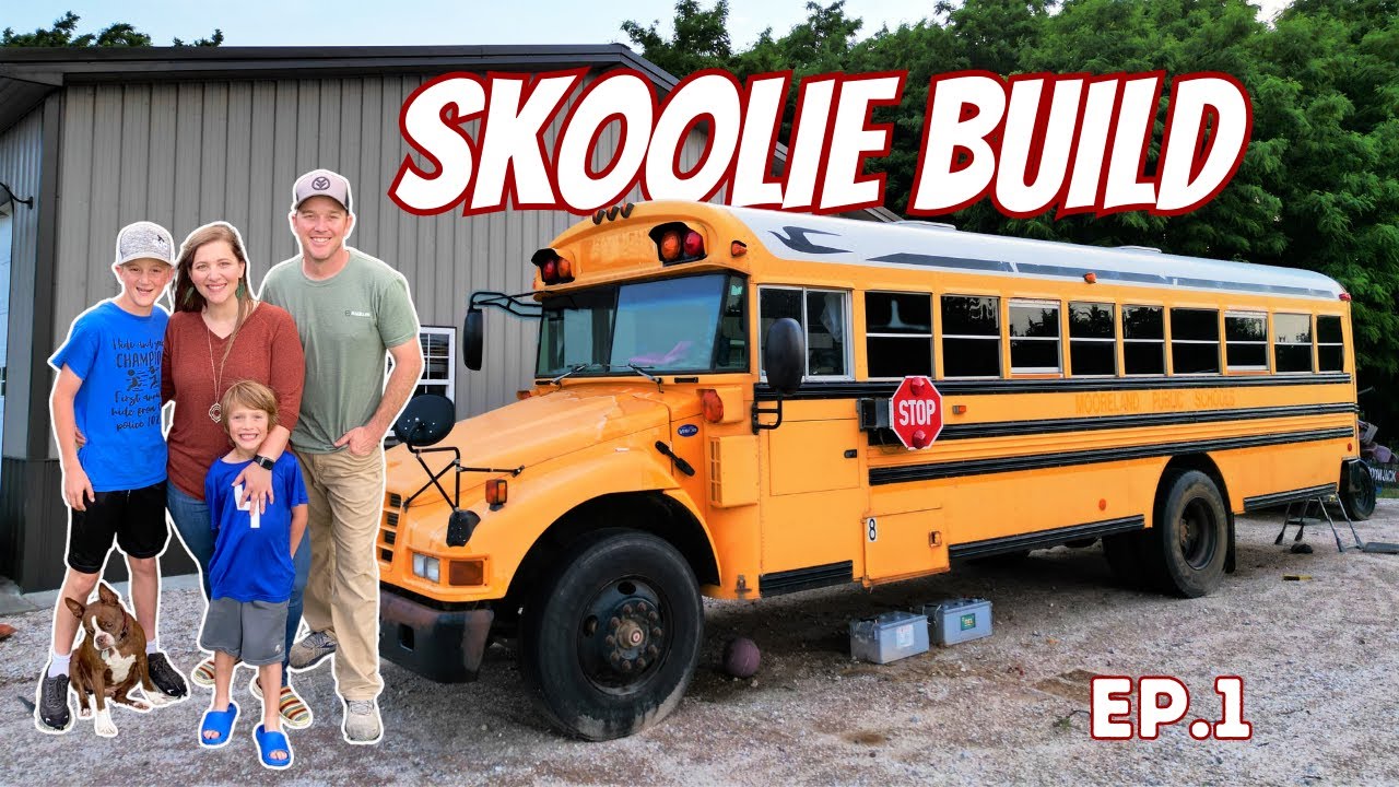 DIY Family School Bus Conversion! {The Teardown} EP1