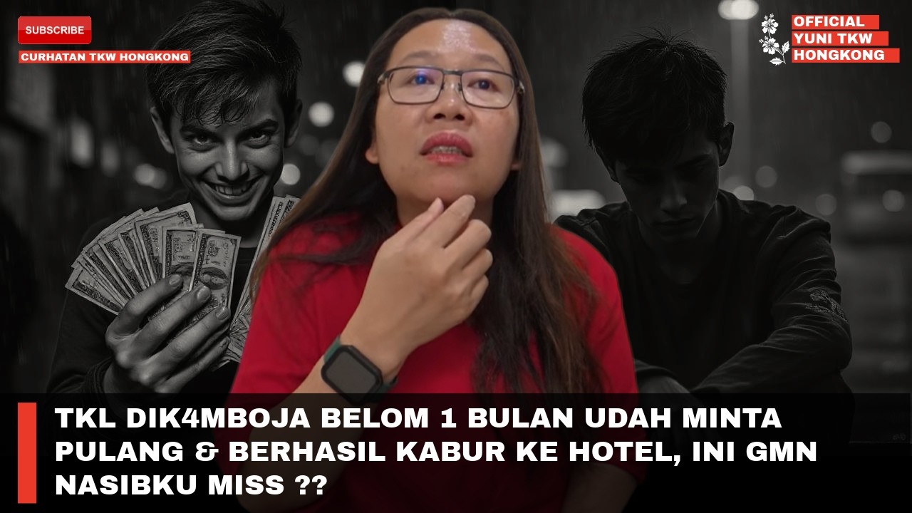 TKL DIK4MBOJA BELOM 1 BULAN UDAH MINTA PULANG & BERHASIL KABUR KE HOTEL, INI GMN NASIBKU MISS ??