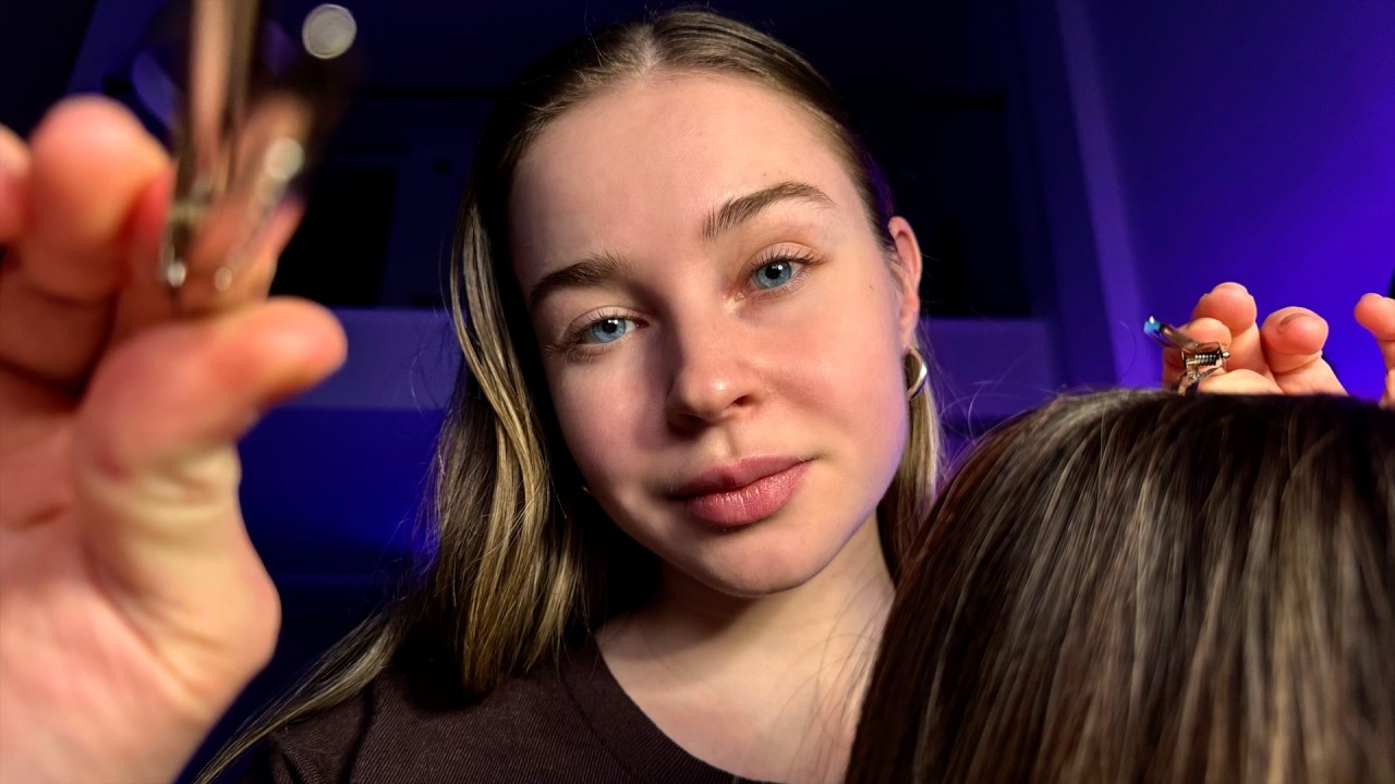 Ultimate ASMR Comfort Session: Hair Play, Gentle Tingles & Deep Sleep 💙