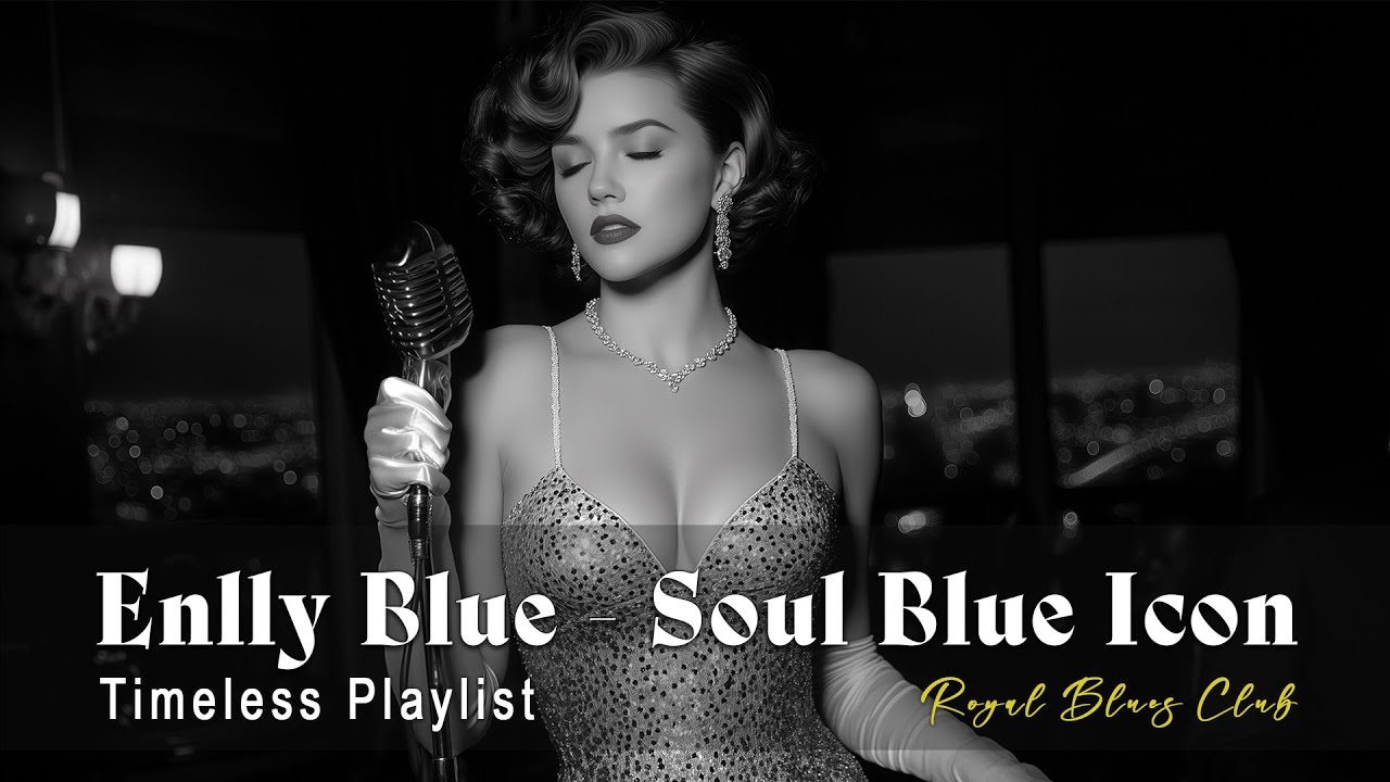 Enlly Blue - Soul Blue Icon (1950 Style) | Greatest Blues Songs of All Time | Smooth & Timeless