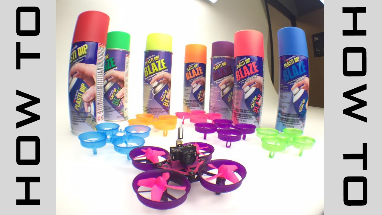 How to paint your Inductrix/Tiny whoop!