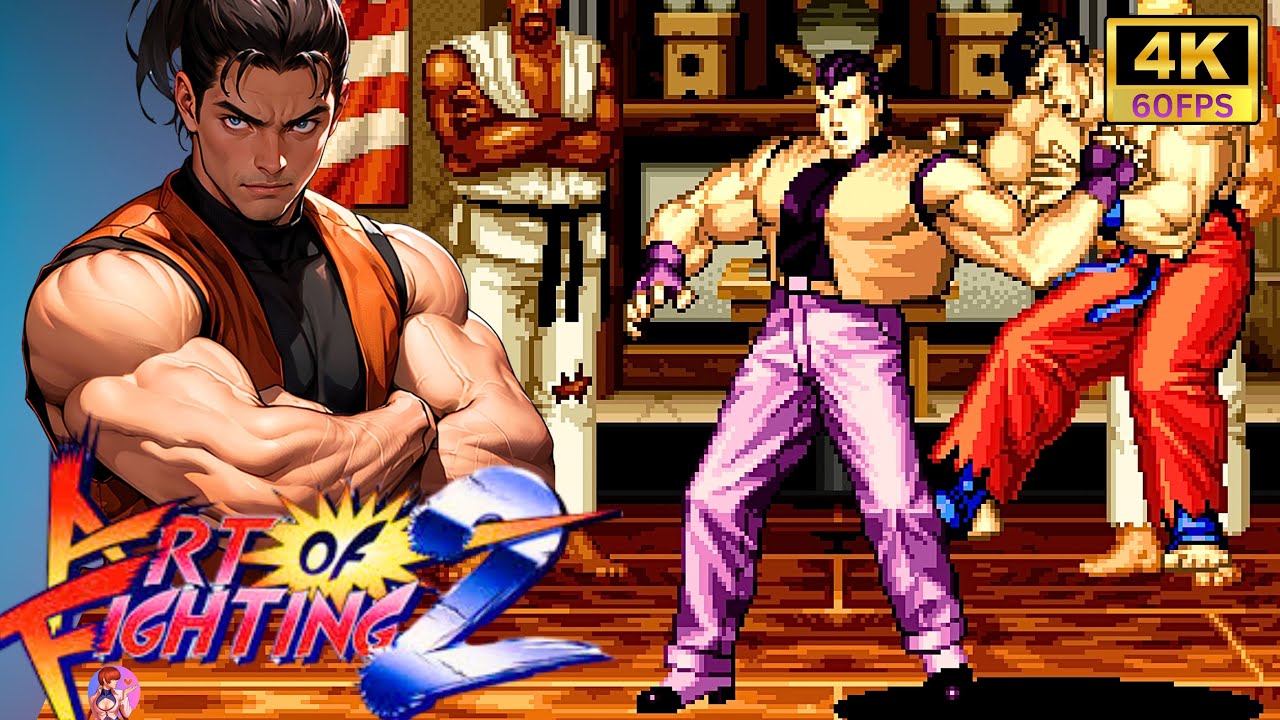 John, Takuma vs Robert 💥 Art of Fighting 2 (Intense Fights) ▰ 4K 60FPS