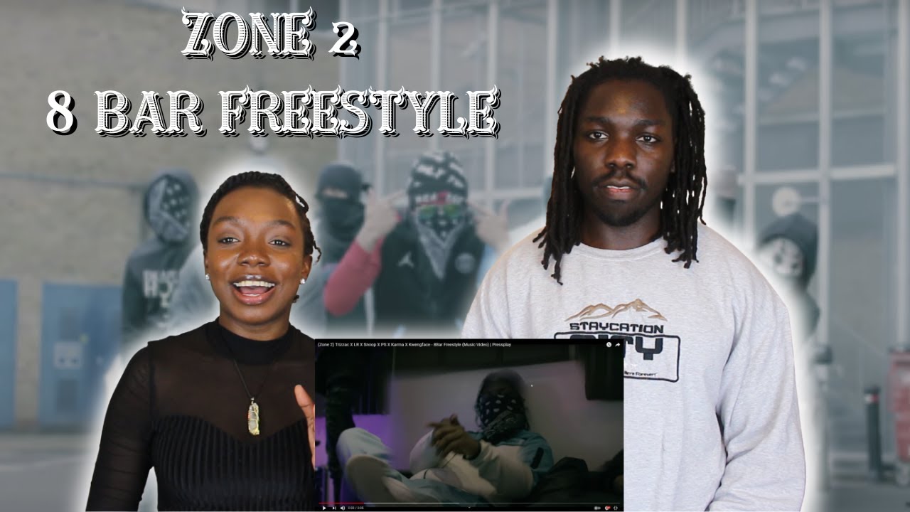 😮🔥😮 (Zone 2) Trizzac X LR X Snoop X PS X Karma X Kwengface - 8Bar Freestyle | Pressplay - REACTION