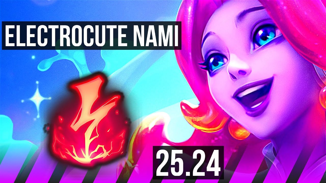 NAMI & Lucian vs NAUTILUS & Kai'Sa (SUP) | 19K damage, Electrocute | EUW Grandmaster | 25.24